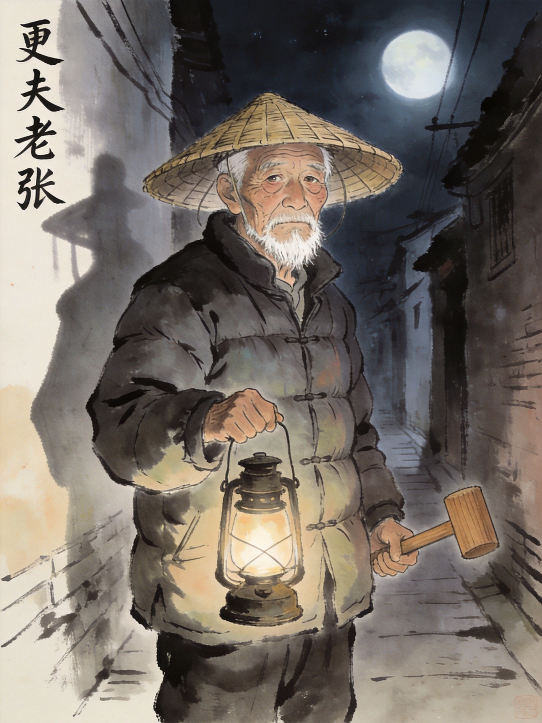 更夫老张