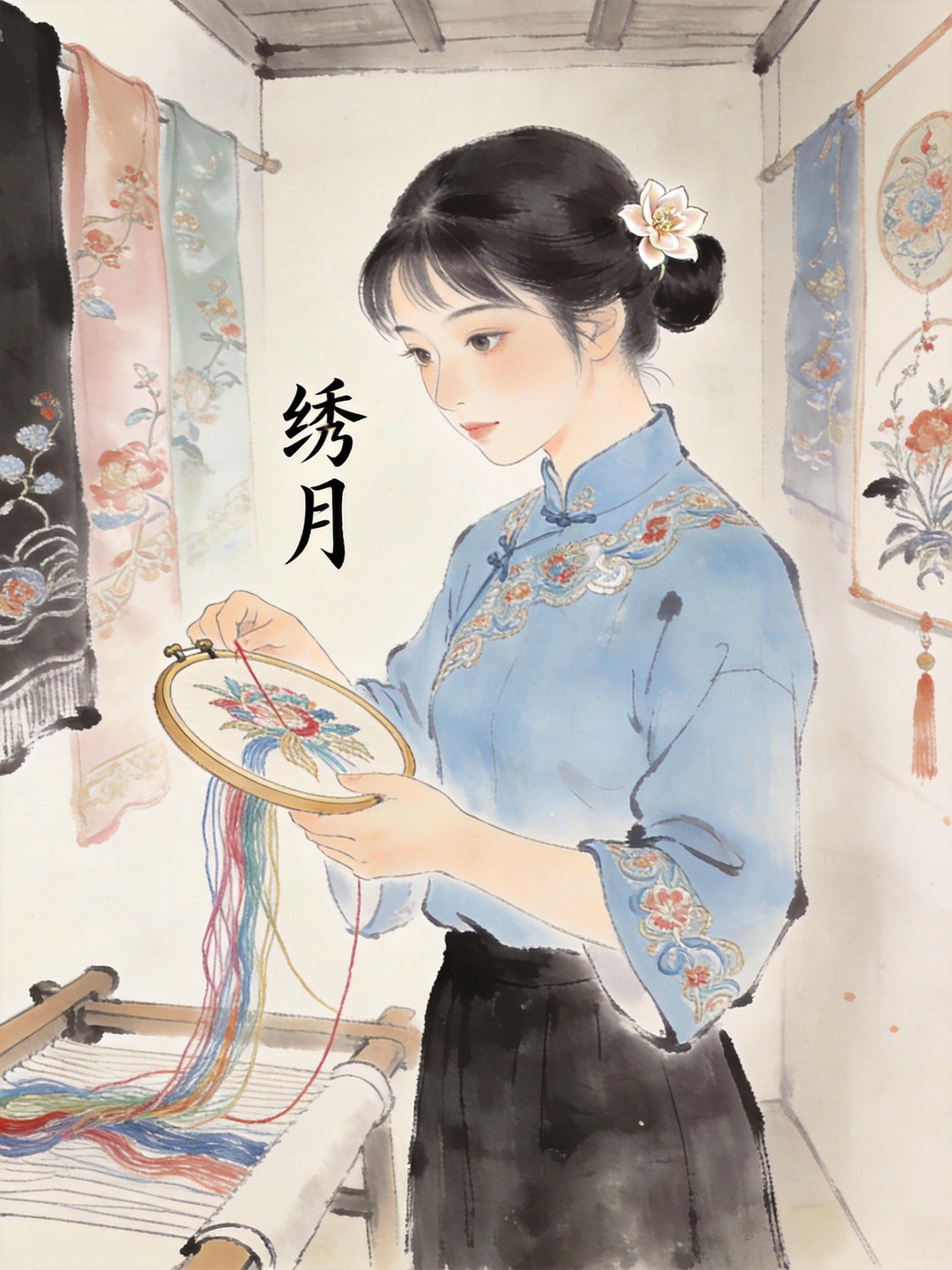 绣月