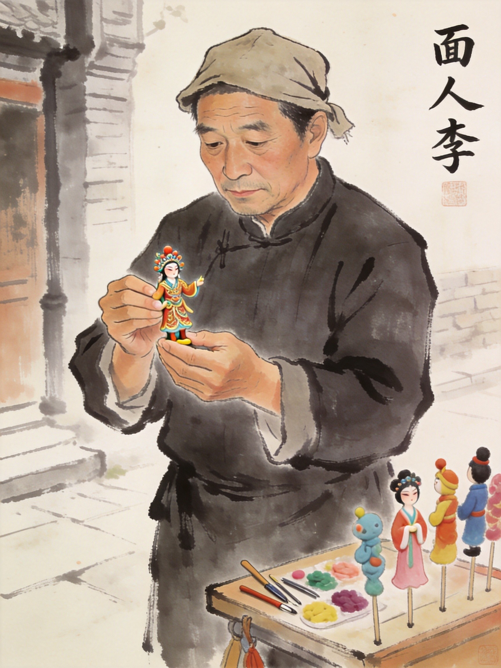 面人李
